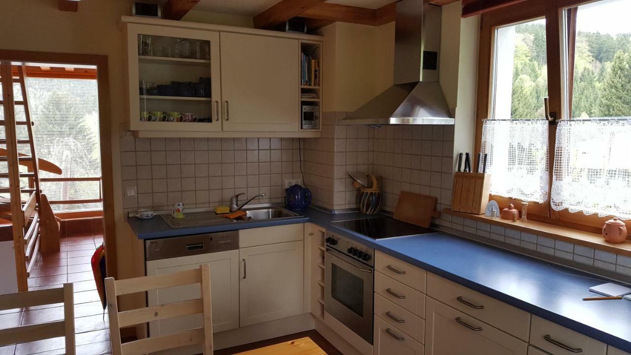 Ferienhaus Am Loeffelberghuettchen Gießübel المظهر الخارجي الصورة