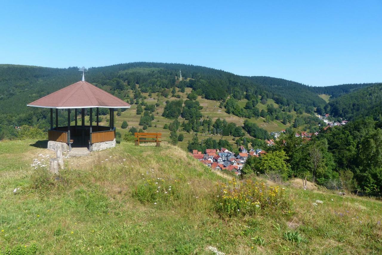 Ferienhaus Am Loeffelberghuettchen Gießübel المظهر الخارجي الصورة